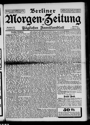 Berliner Morgen-Zeitung vom 06.03.1894