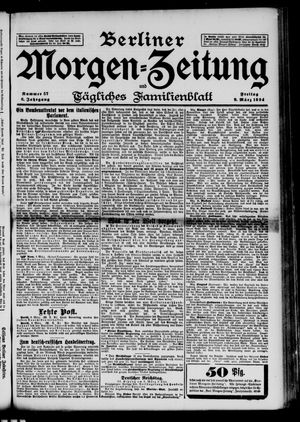Berliner Morgenzeitung vom 09.03.1894