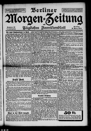 Berliner Morgen-Zeitung vom 16.03.1894