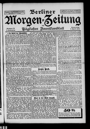 Berliner Morgenzeitung on Apr 5, 1894