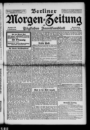 Berliner Morgen-Zeitung on Apr 26, 1894