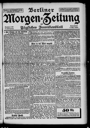 Berliner Morgen-Zeitung vom 05.05.1894