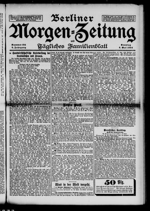 Berliner Morgenzeitung vom 06.05.1894