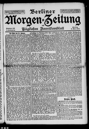 Berliner Morgen-Zeitung vom 11.05.1894
