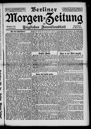 Berliner Morgenzeitung vom 12.05.1894
