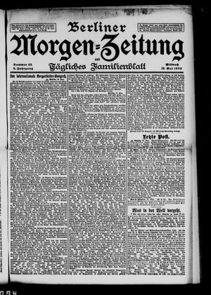 Berliner Morgenzeitung vom 16.05.1894