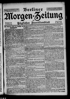 Berliner Morgen-Zeitung vom 17.05.1894