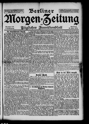 Berliner Morgen-Zeitung vom 20.05.1894