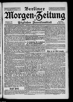 Berliner Morgen-Zeitung on May 22, 1894