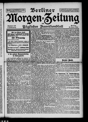 Berliner Morgen-Zeitung vom 22.06.1894