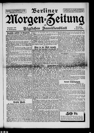 Berliner Morgenzeitung vom 03.07.1894