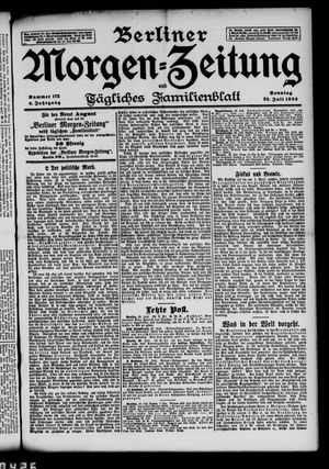 Berliner Morgen-Zeitung vom 29.07.1894