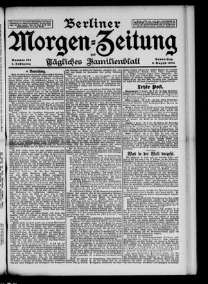 Berliner Morgen-Zeitung vom 09.08.1894