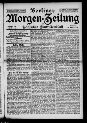 Berliner Morgen-Zeitung vom 22.08.1894