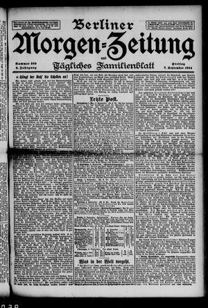 Berliner Morgenzeitung vom 07.09.1894