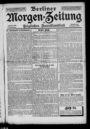 Berliner Morgen-Zeitung vom 04.10.1894