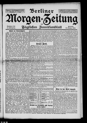 Berliner Morgenzeitung on Oct 19, 1894