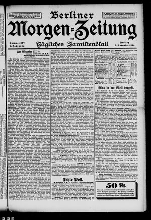 Berliner Morgen-Zeitung on Nov 2, 1894