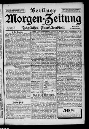 Berliner Morgen-Zeitung vom 05.01.1895