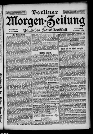 Berliner Morgenzeitung on Feb 7, 1895