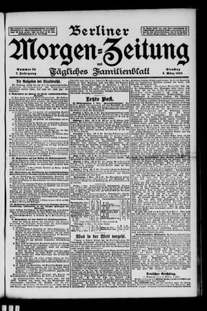 Berliner Morgenzeitung on Mar 5, 1895