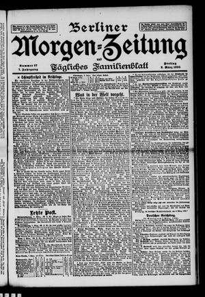 Berliner Morgenzeitung vom 08.03.1895