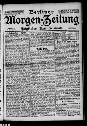 Berliner Morgenzeitung vom 09.03.1895