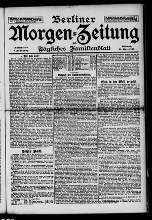 Berliner Morgenzeitung on Mar 20, 1895