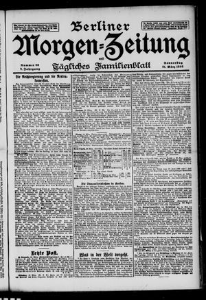 Berliner Morgenzeitung vom 21.03.1895