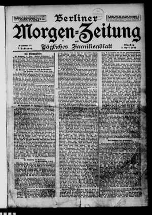 Berliner Morgen-Zeitung vom 02.04.1895