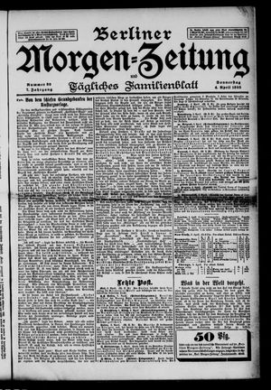 Berliner Morgen-Zeitung vom 04.04.1895