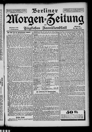 Berliner Morgen-Zeitung vom 29.05.1895