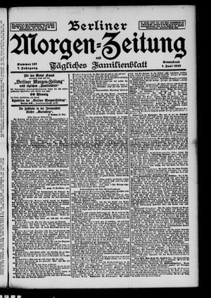 Berliner Morgen-Zeitung on Jun 1, 1895