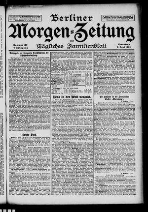 Berliner Morgen-Zeitung vom 08.06.1895