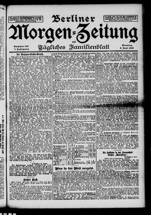 Berliner Morgen-Zeitung vom 09.06.1895