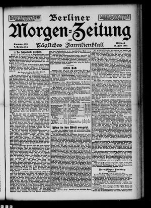 Berliner Morgen-Zeitung vom 10.07.1895