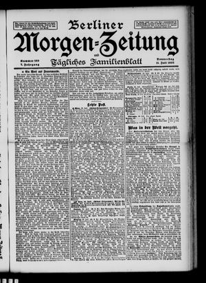 Berliner Morgen-Zeitung vom 11.07.1895