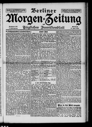 Berliner Morgen-Zeitung vom 17.07.1895