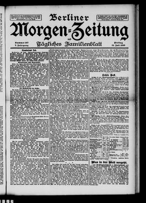 Berliner Morgen-Zeitung vom 19.07.1895