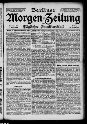 Berliner Morgen-Zeitung vom 16.08.1895