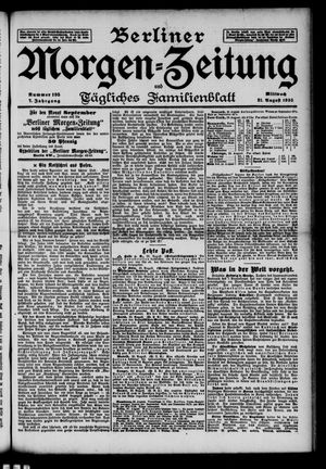 Berliner Morgen-Zeitung vom 21.08.1895