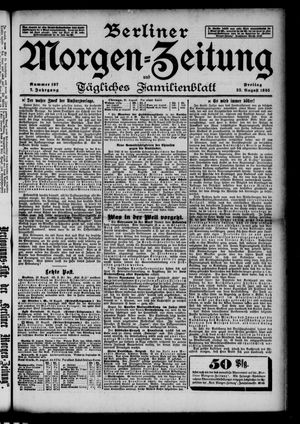 Berliner Morgen-Zeitung on Aug 23, 1895