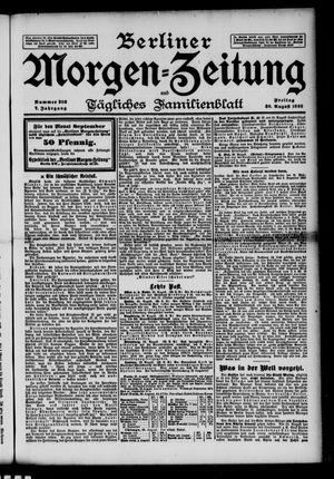 Berliner Morgen-Zeitung vom 30.08.1895