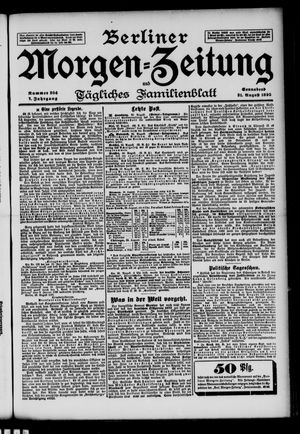 Berliner Morgen-Zeitung vom 31.08.1895