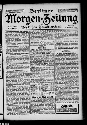 Berliner Morgen-Zeitung vom 03.09.1895