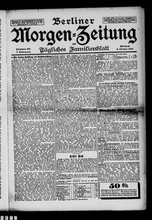 Berliner Morgen-Zeitung vom 02.10.1895