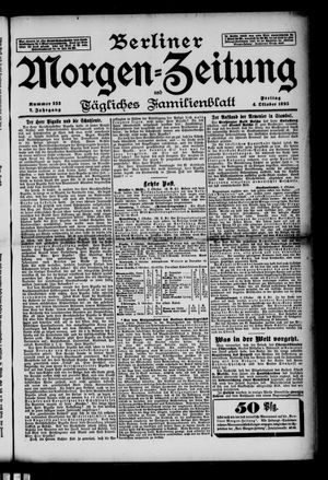 Berliner Morgen-Zeitung vom 04.10.1895
