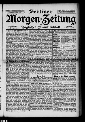 Berliner Morgen-Zeitung vom 09.10.1895