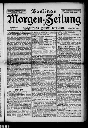 Berliner Morgen-Zeitung on Oct 10, 1895