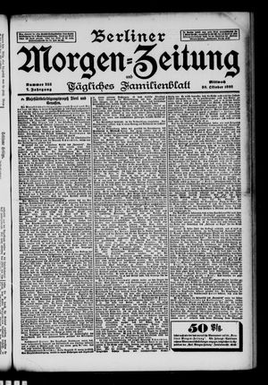 Berliner Morgen-Zeitung vom 30.10.1895